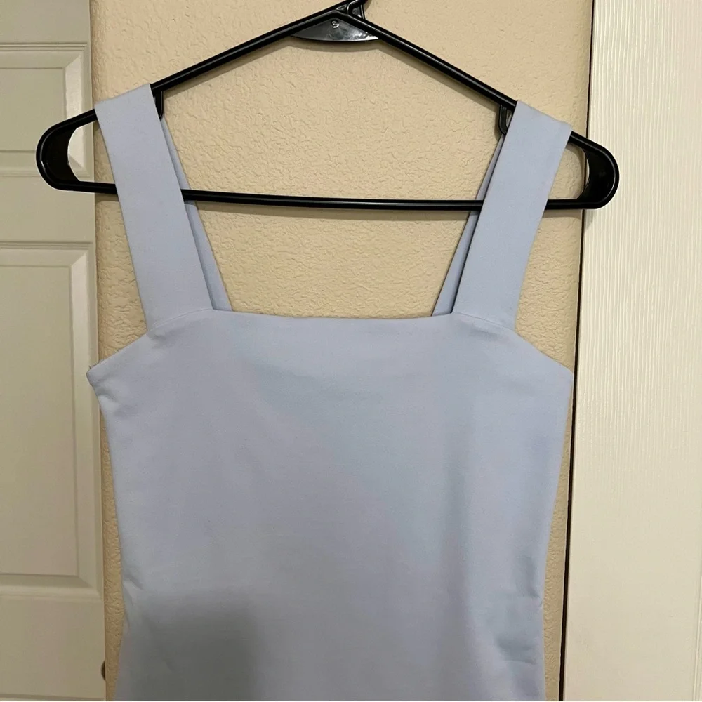 A&F Light Blue Square Neck Bodysuit - Picture 3 of 10